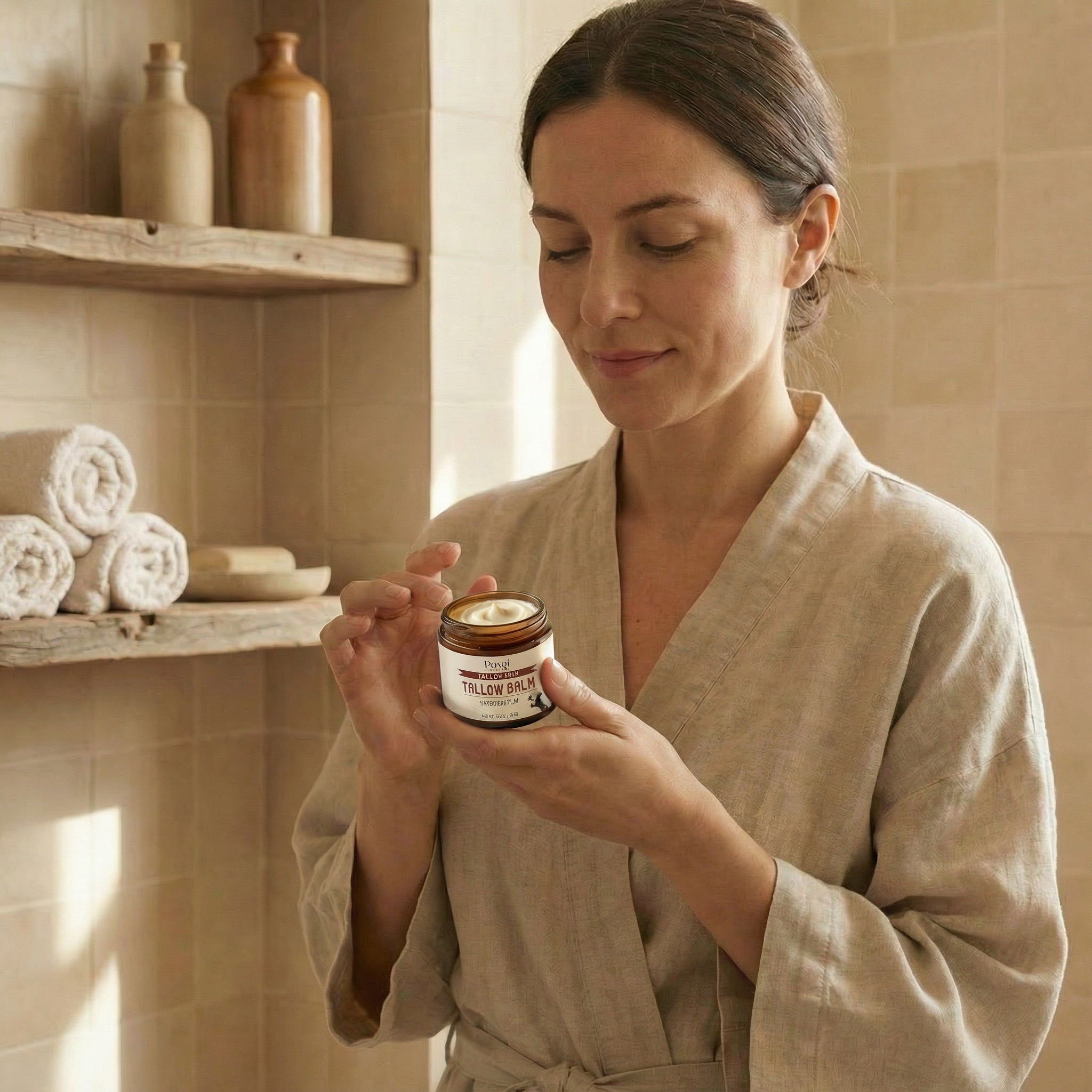 Grass-Fed Beef Tallow Moisturizer (Unscented)